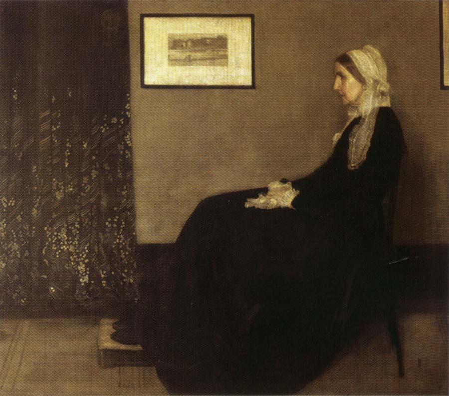Arrangement in Gray and Black: Portrait of the Artist